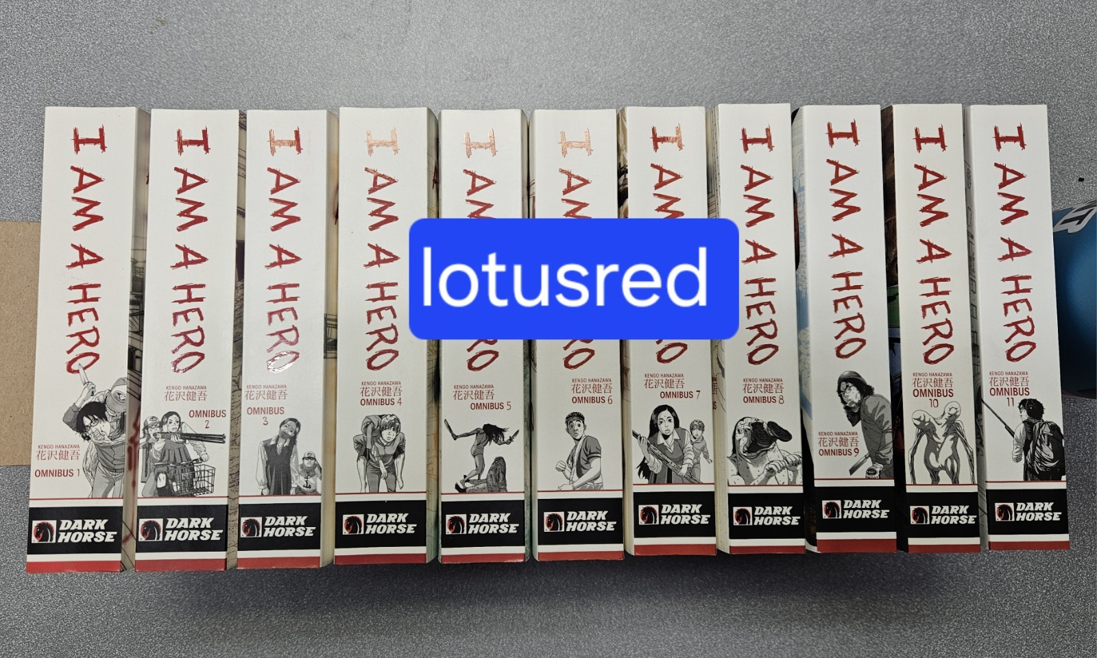 I Am a Hero Omnibus Complete Set English, 1-11 Books, Dark Horse
