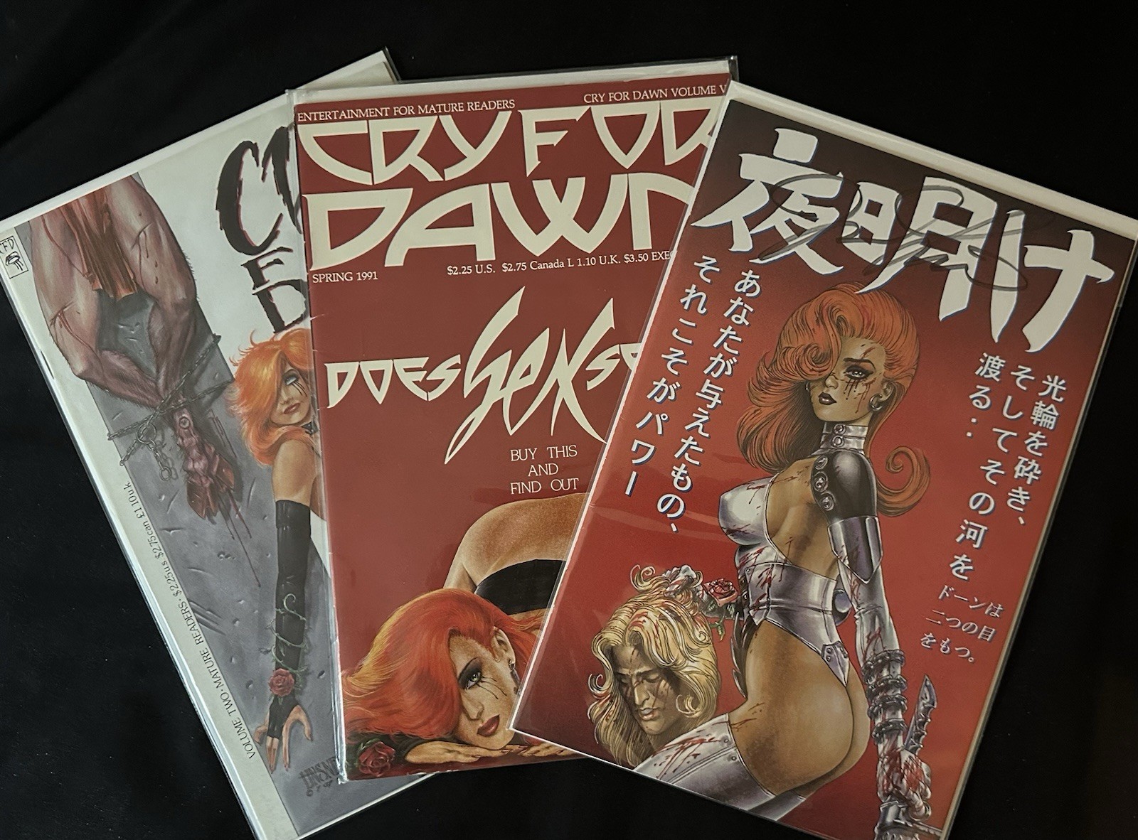 Cry for Dawn lot