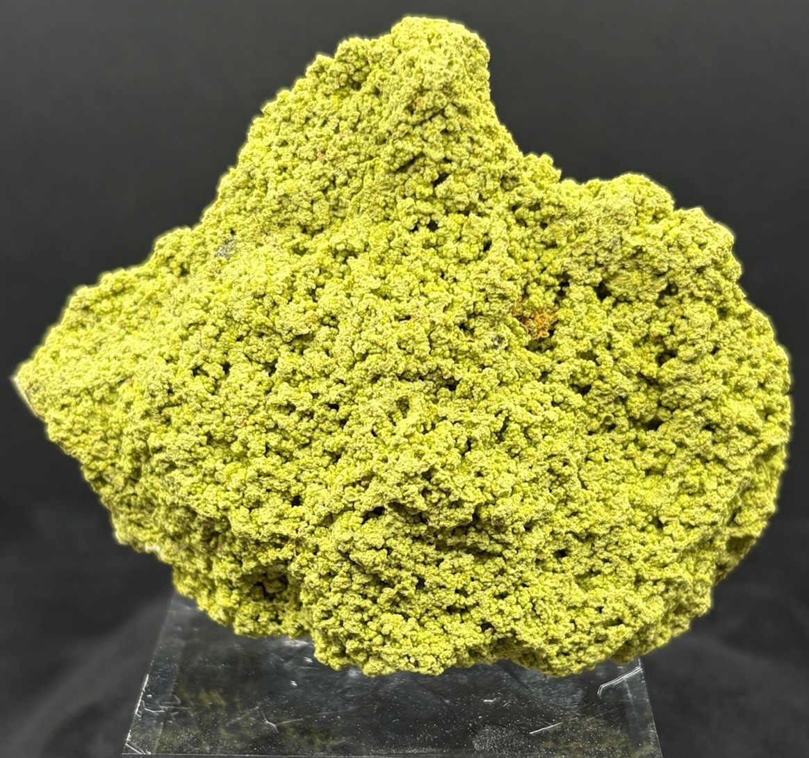 Superb Green Nontronite, ~ 8 cm, Jove Lauriano Claum, Minas Gerais, Brazil