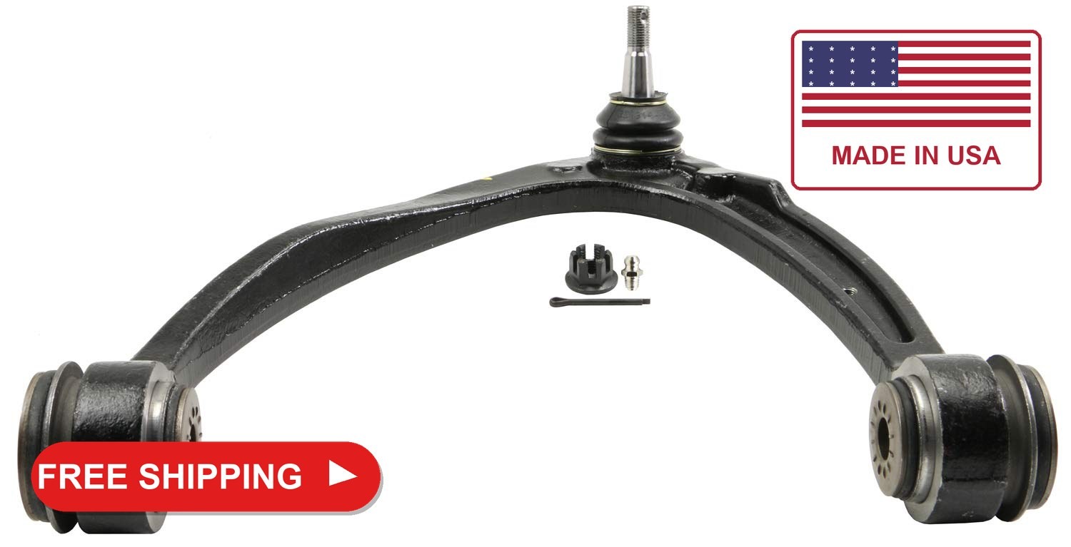 MOOG RK80669 Front Left Upper Suspension Control Arm and Ball Joint Assembly for