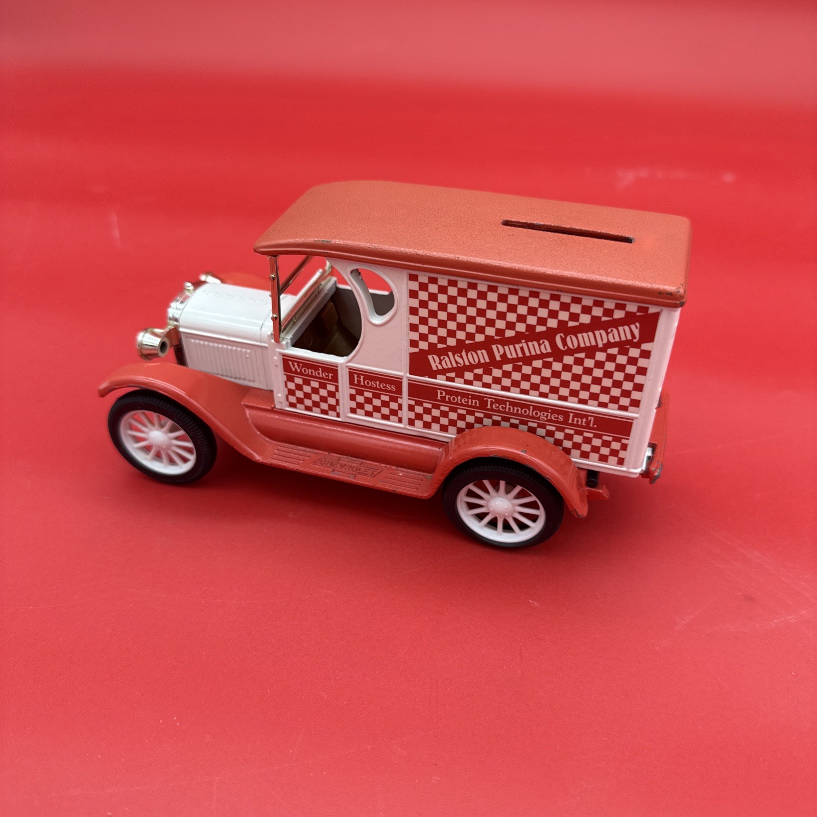 Vintage Ralston Purina Company Truck Bank