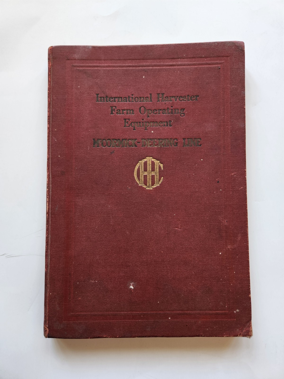 antique International Harvester McCormick-Deering Farm Catalog Hardcover 1927