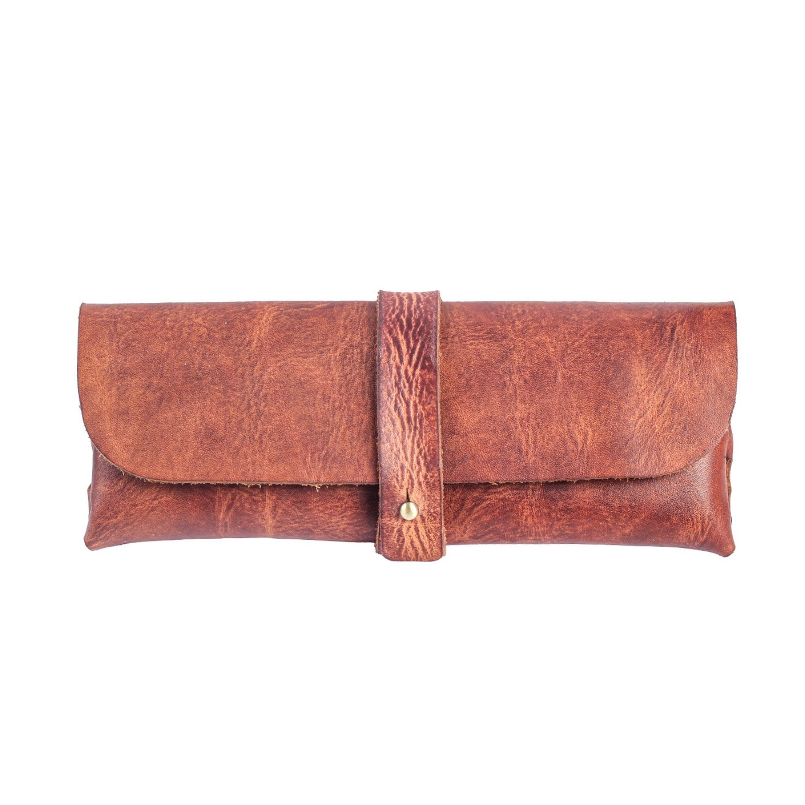 Vintage Genuine Leather Tobacco Pipe Bag Portable Pipe Storage Pouch Holder Case
