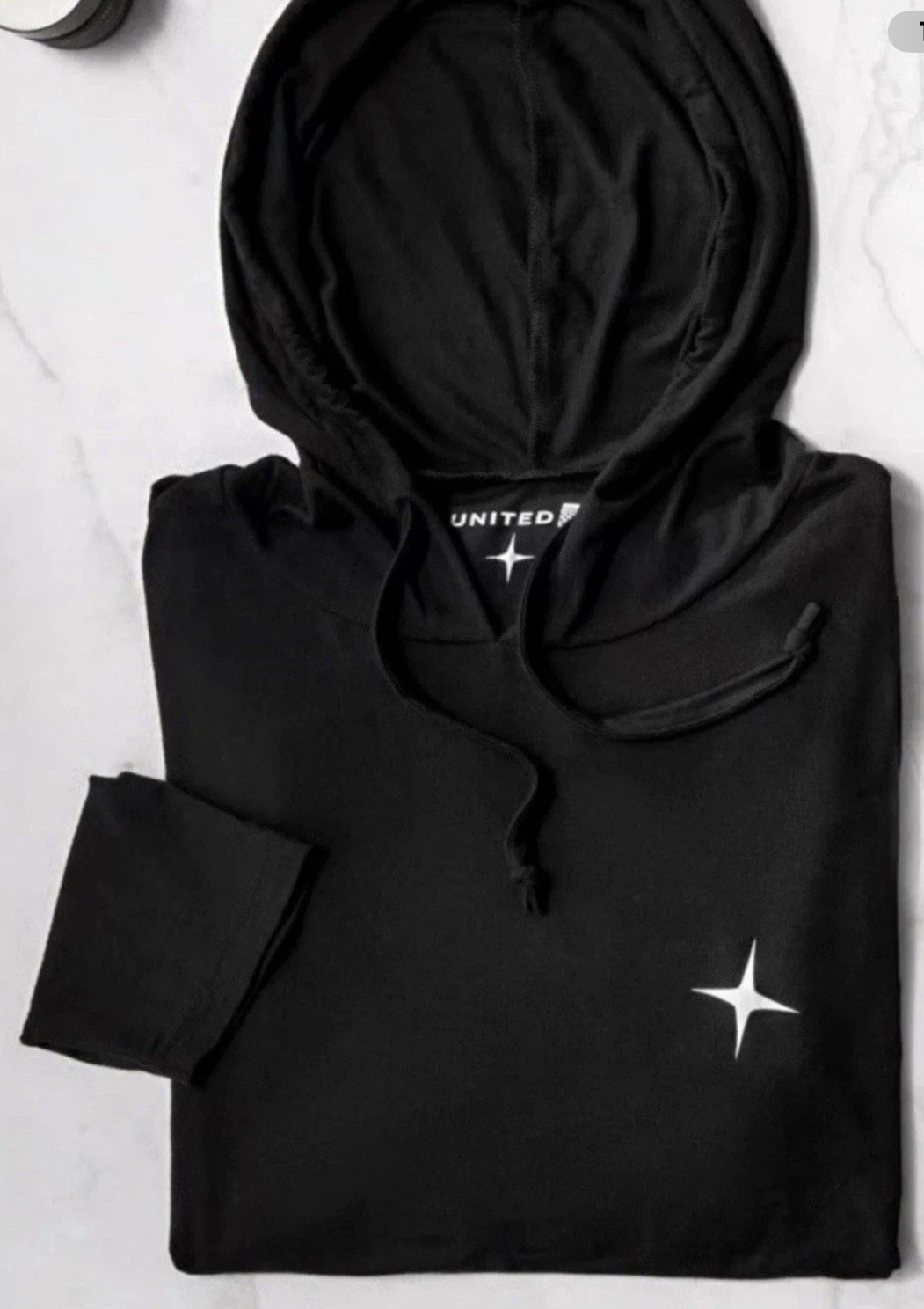 New Sealed United Airlines Polaris STUDIO Hoodie Pajama Set Size Small Medium