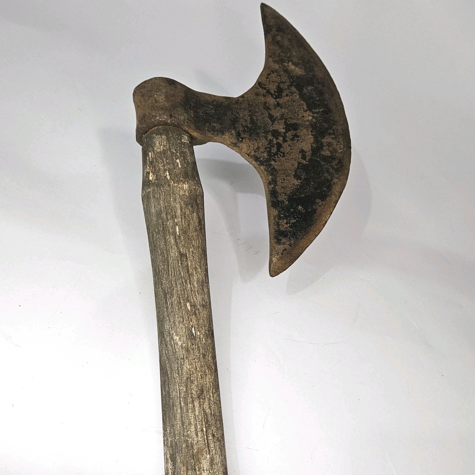 Antique Ottoman Empire Balkan Bearded Fighting Axe Primitive Islamic 19c 28