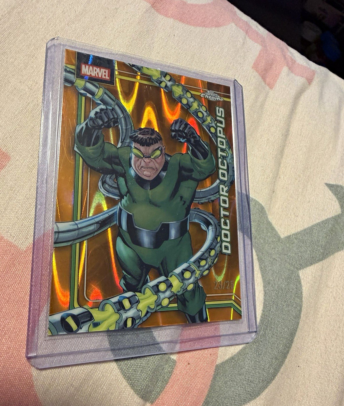 Topps 2026 Topps Chrome Marvel Doctor Octopus #029 Orange Parallel /25