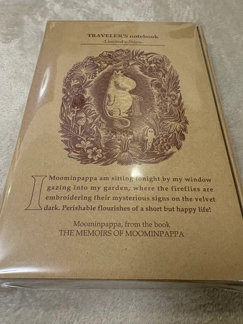 Traveler's Factory Limited Edition MOOMIN Dad's Memories Moomin notebook papa