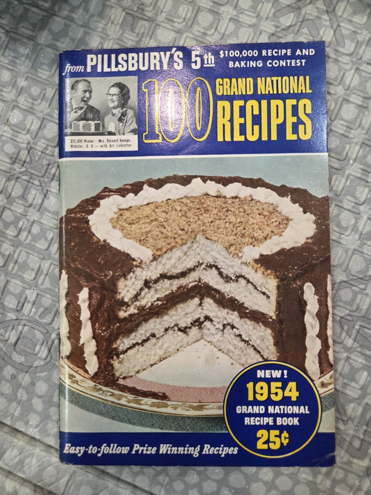 Pillsbury's 5th Recipe & Baking Contest 100 Grand National Recipes - 1954
