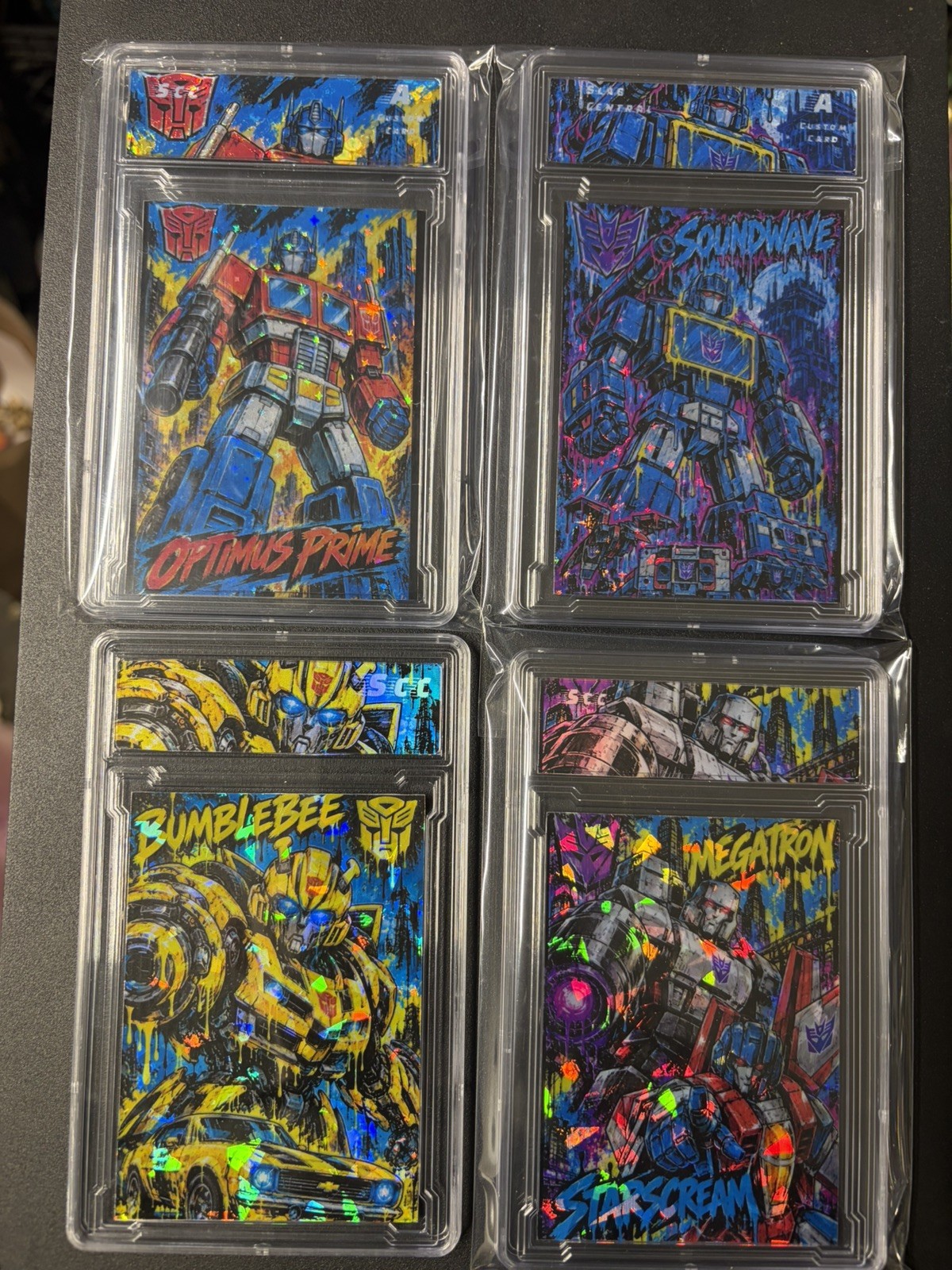 Transformers bumblebee megatron Custom graded Slab