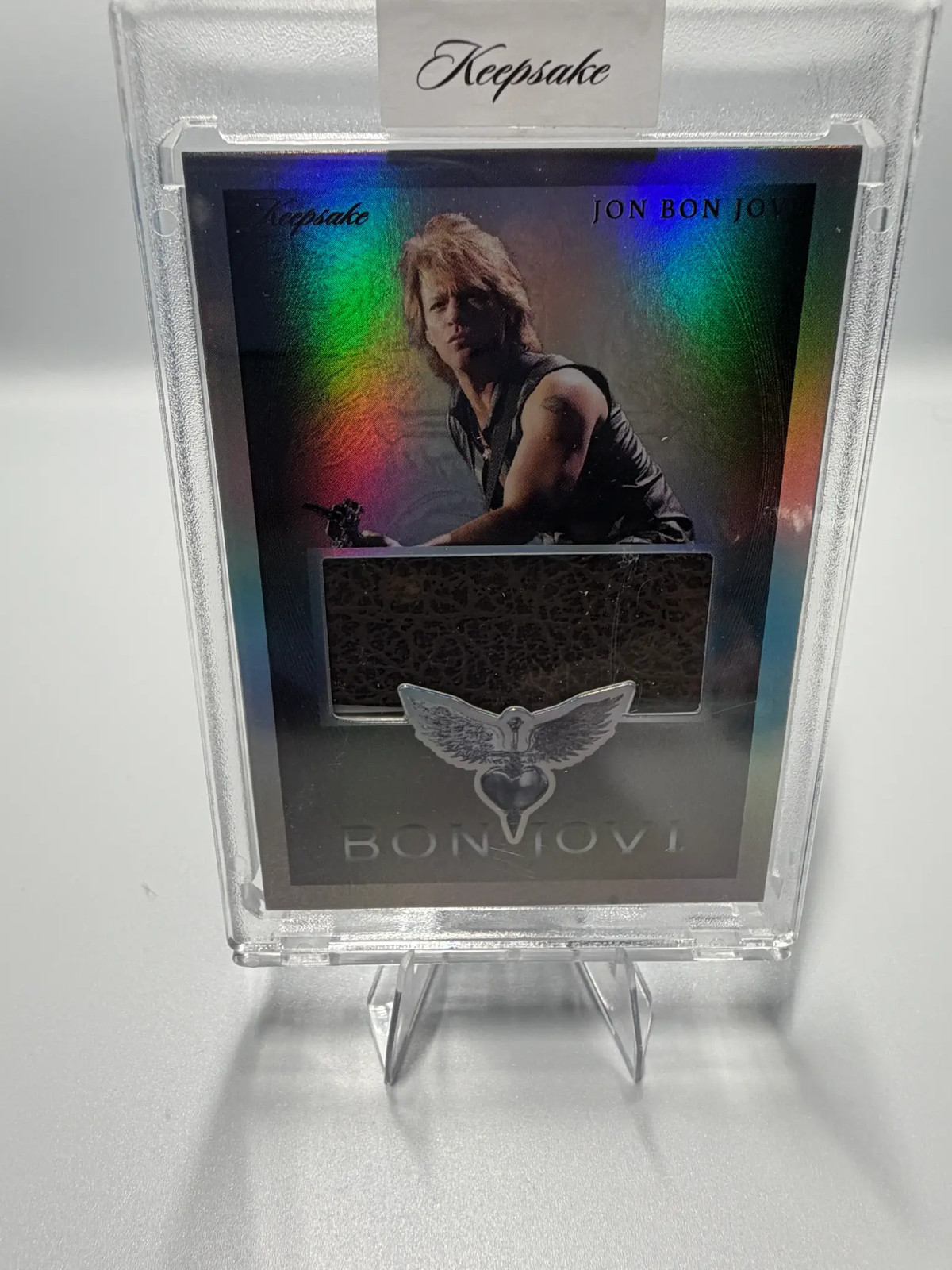 2026 Keepsake Jon Bon Jovi #73 Guitar Case Artifact 60/89