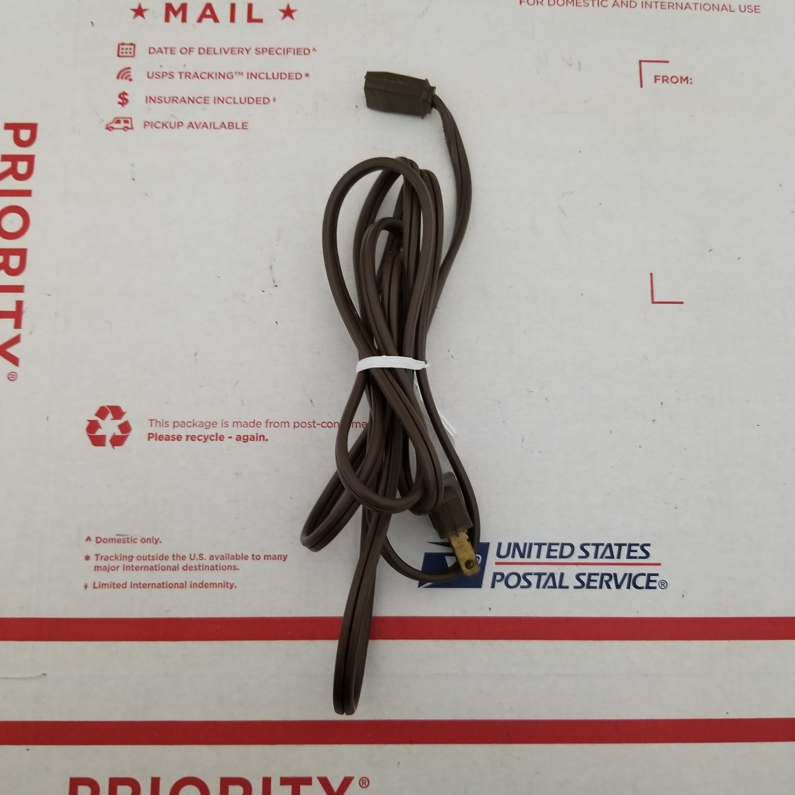 Vintage Sunbeam Mixmaster 1-7A Stand Mixer Replacement Power Cord Brown TESTED