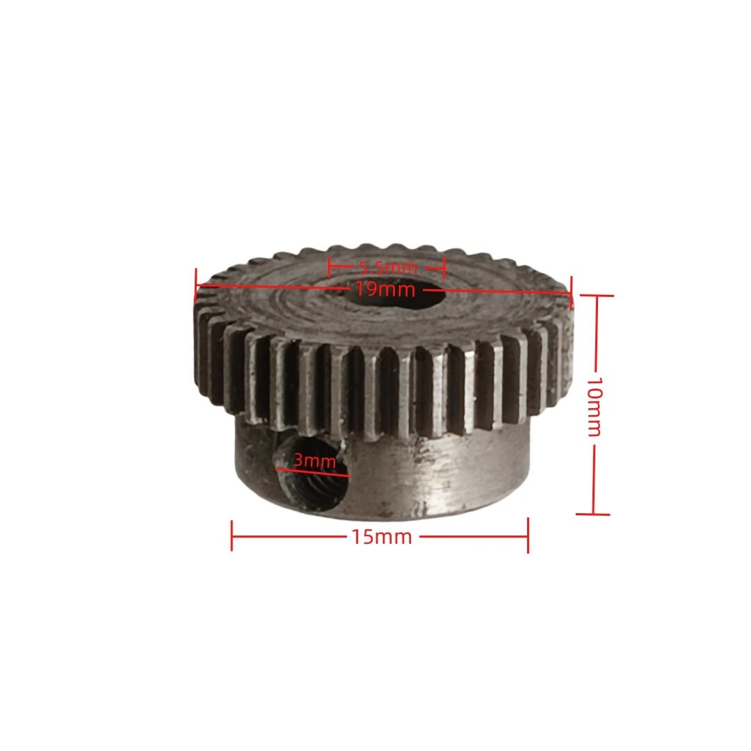 1pcs Arcade Game 19mm 13mm Gear Potentiometer Video Game Potentiometer Gear