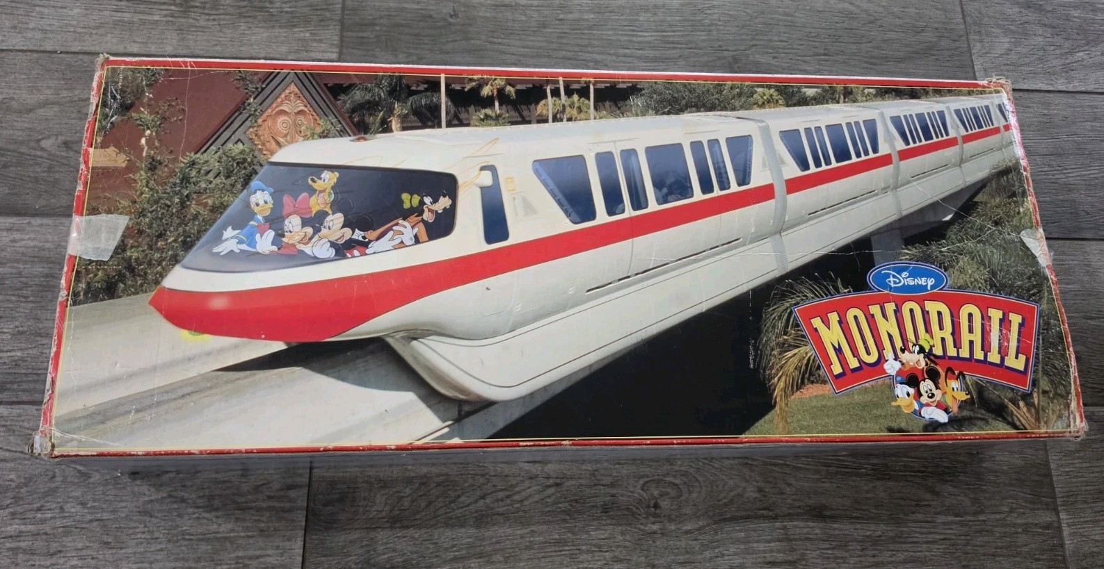 Vintage Disney Parks Walt Disney World Monorail Playset Red Line Motorized Works