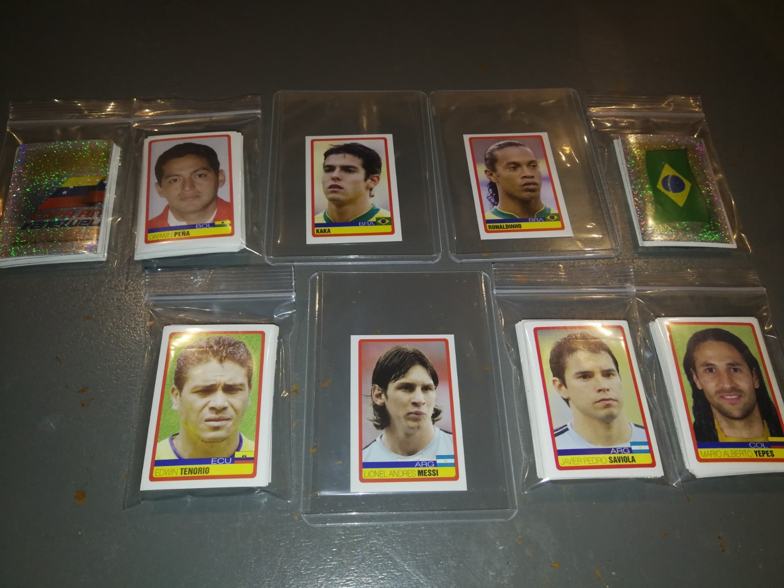 Panini Copa America 2007 - COMPLETE PACK SET (260/260 Stickers) - Inc MESSI
