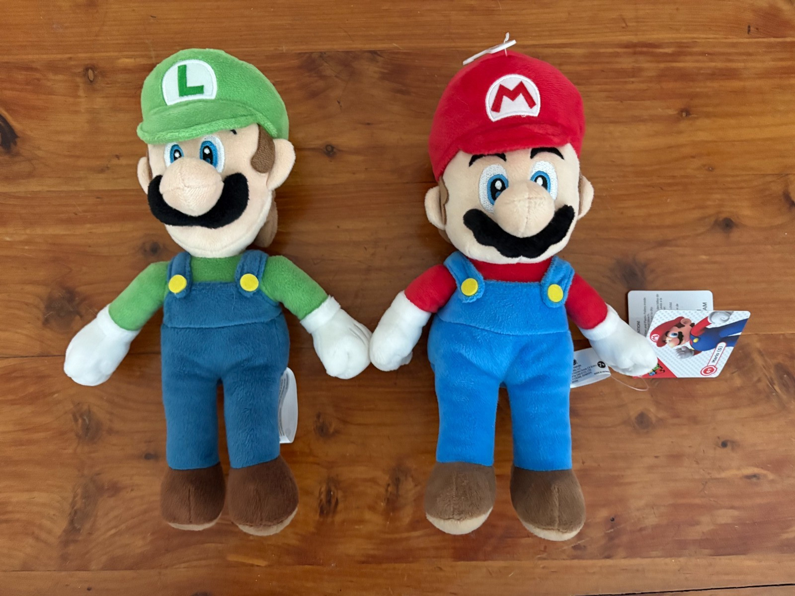 Nintendo Super Mario NWT and Luigi NWOT Plush Toy Set 10\