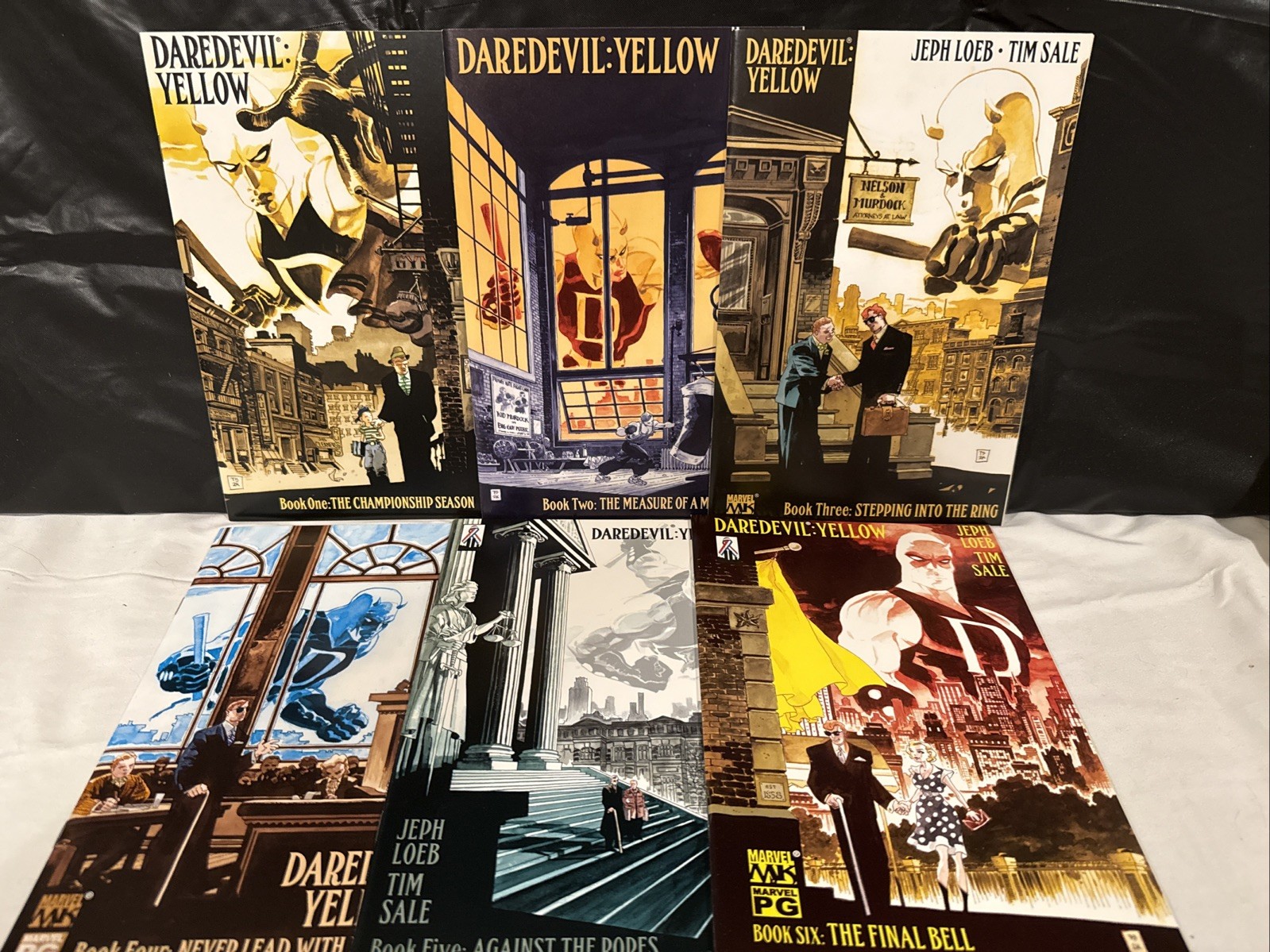 Daredevil Yellow #1-6, Tim Sale & Jeph Loeb, Complete 2001 Series