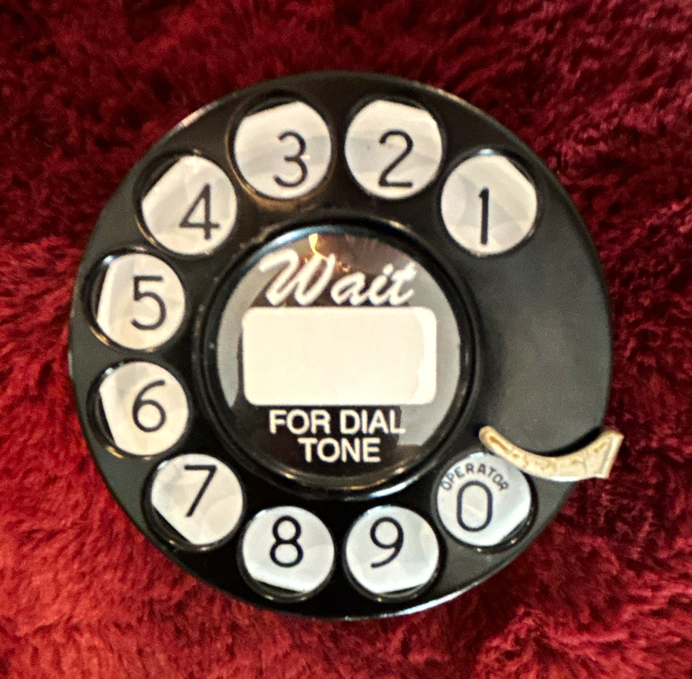 Vintage Western Electric Early #4 Rotary Telephone Dial READ DESCRIPTION