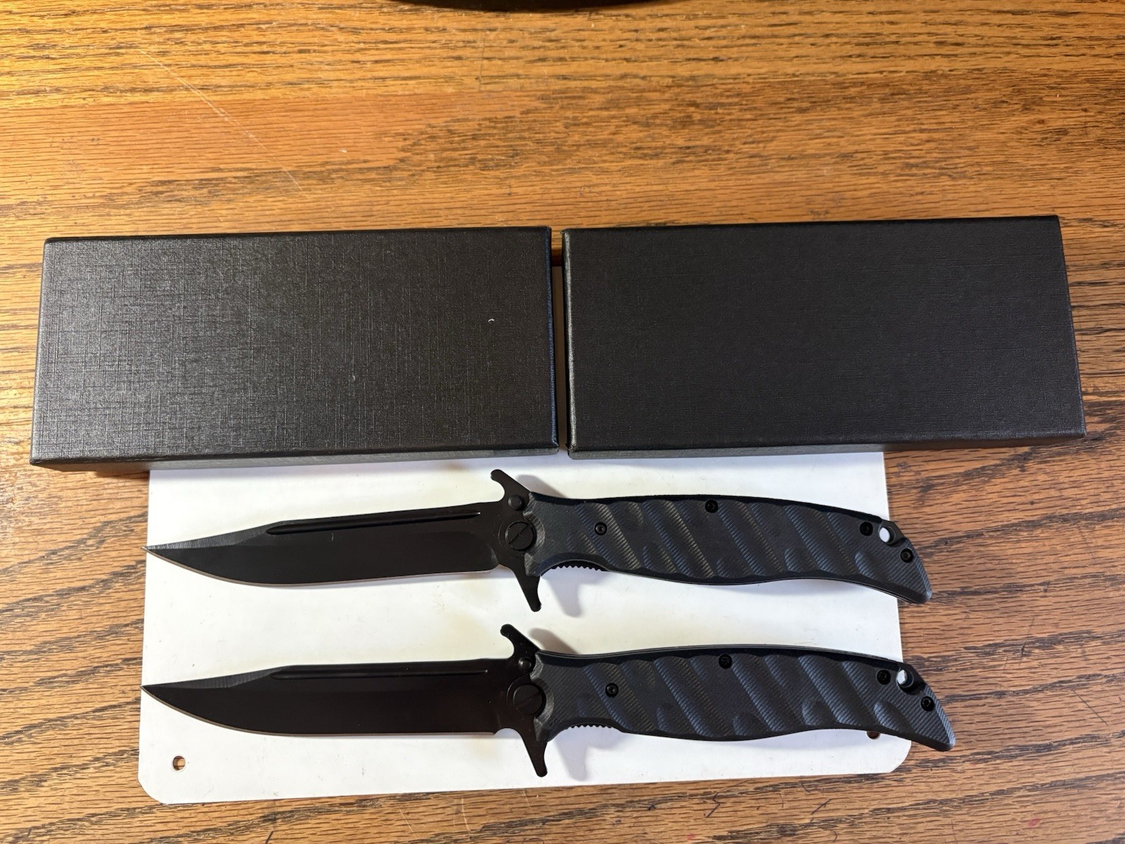 HOKC EDC Folding KNIFE 4.5”LOCKBLADE  10”Total Lgth 5.5”Closed W/Nice Gift Box
