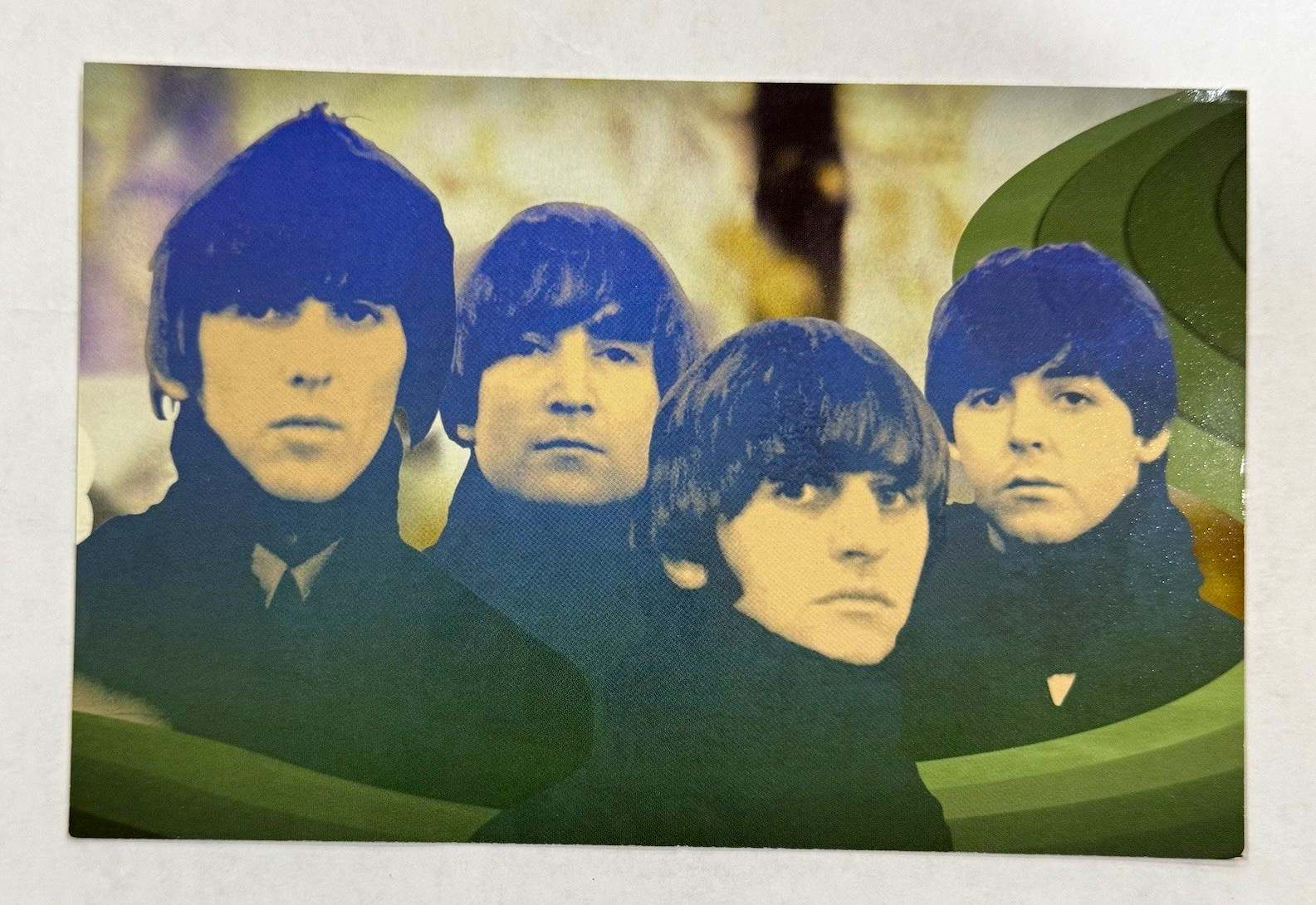 The Beatles: Rock Band The Beatles Franchise Postcard Divided Back 2009