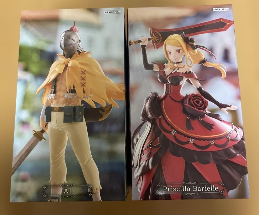 Re:ZERO Priscilla Camp & Aldebaran/Al Figure 2pcs Set GIGO Limited from Japan
