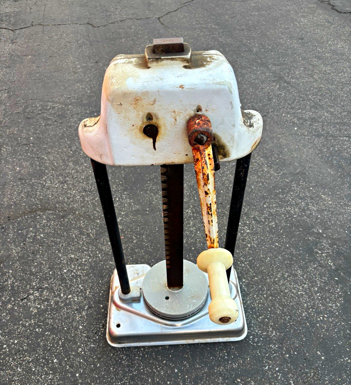 Vintage German Made 12L Commercial Sausage Stuffer Press – Working Hand Crank