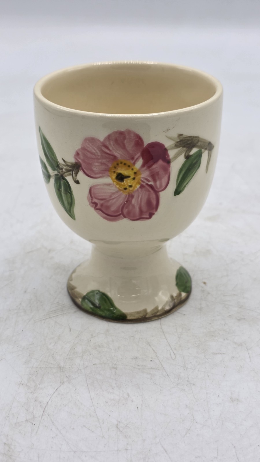 Vintage Franciscan Desert Rose Egg Cup- 3.5 Inches