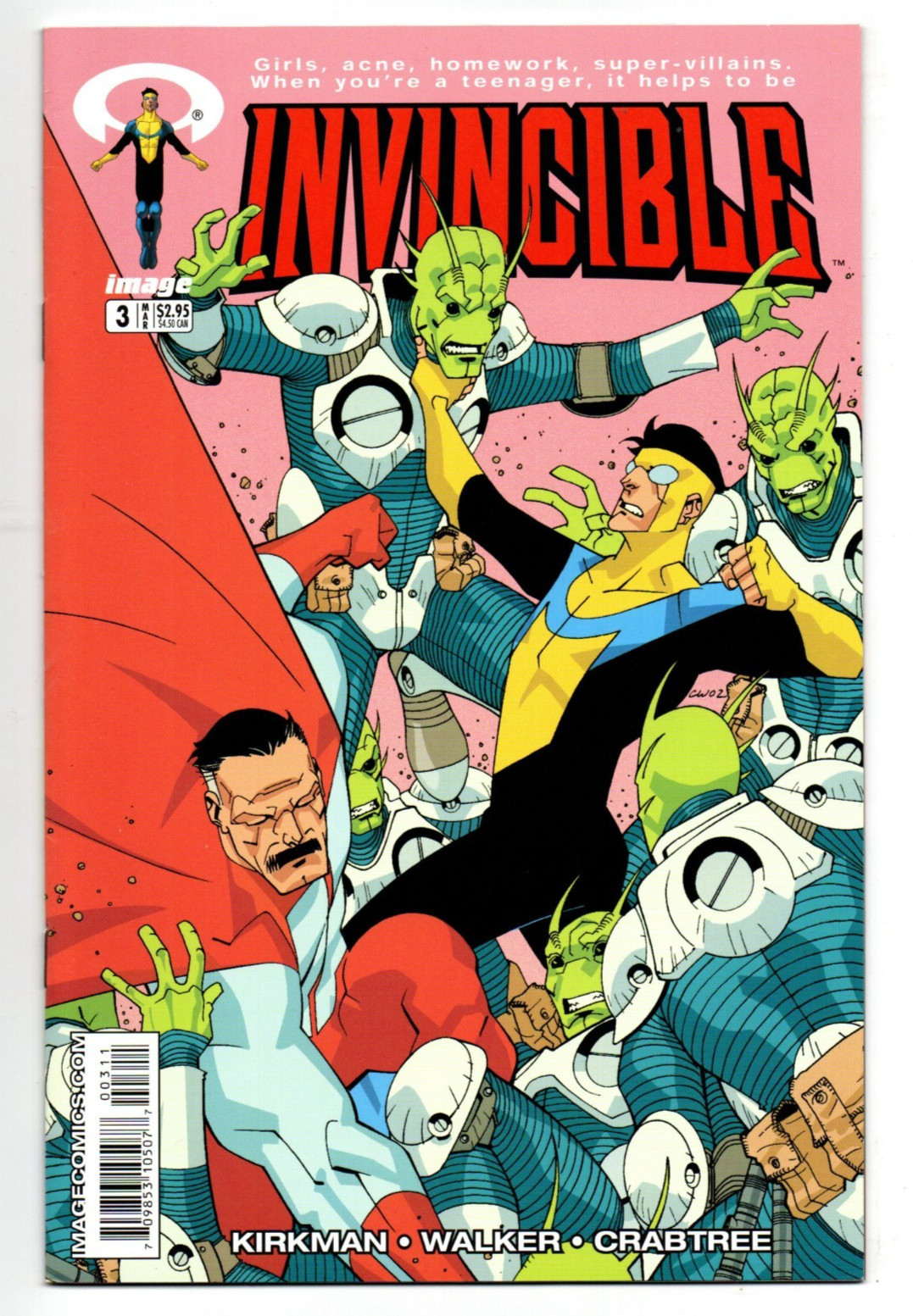 Invincible #3 VF/NM High Grade 1st Print Image Comics 2003 Robert Kirkman