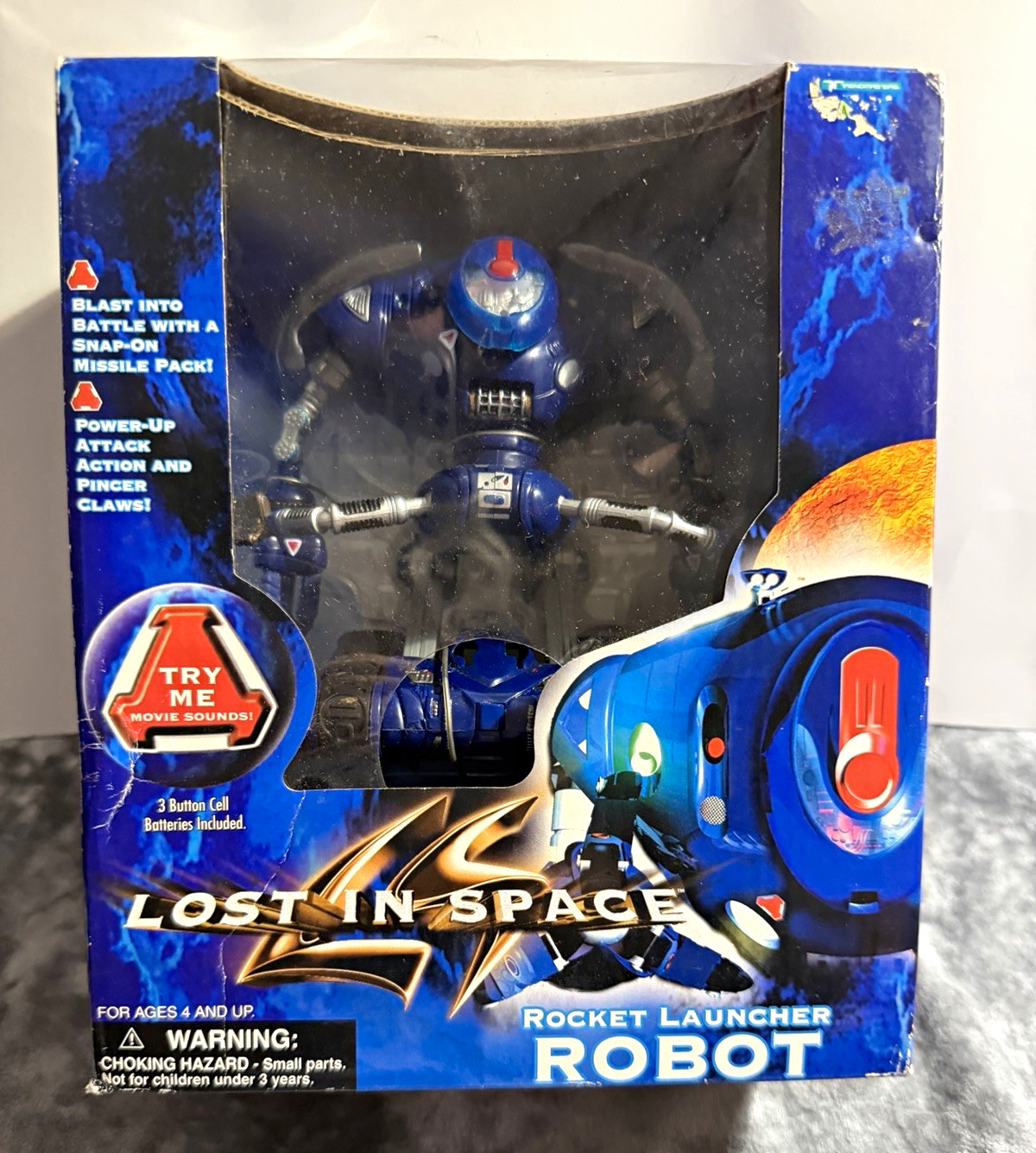 1997 Trendmasters Lost in Space Rocket Launcher Robot Figure Sci-Fi & Horror