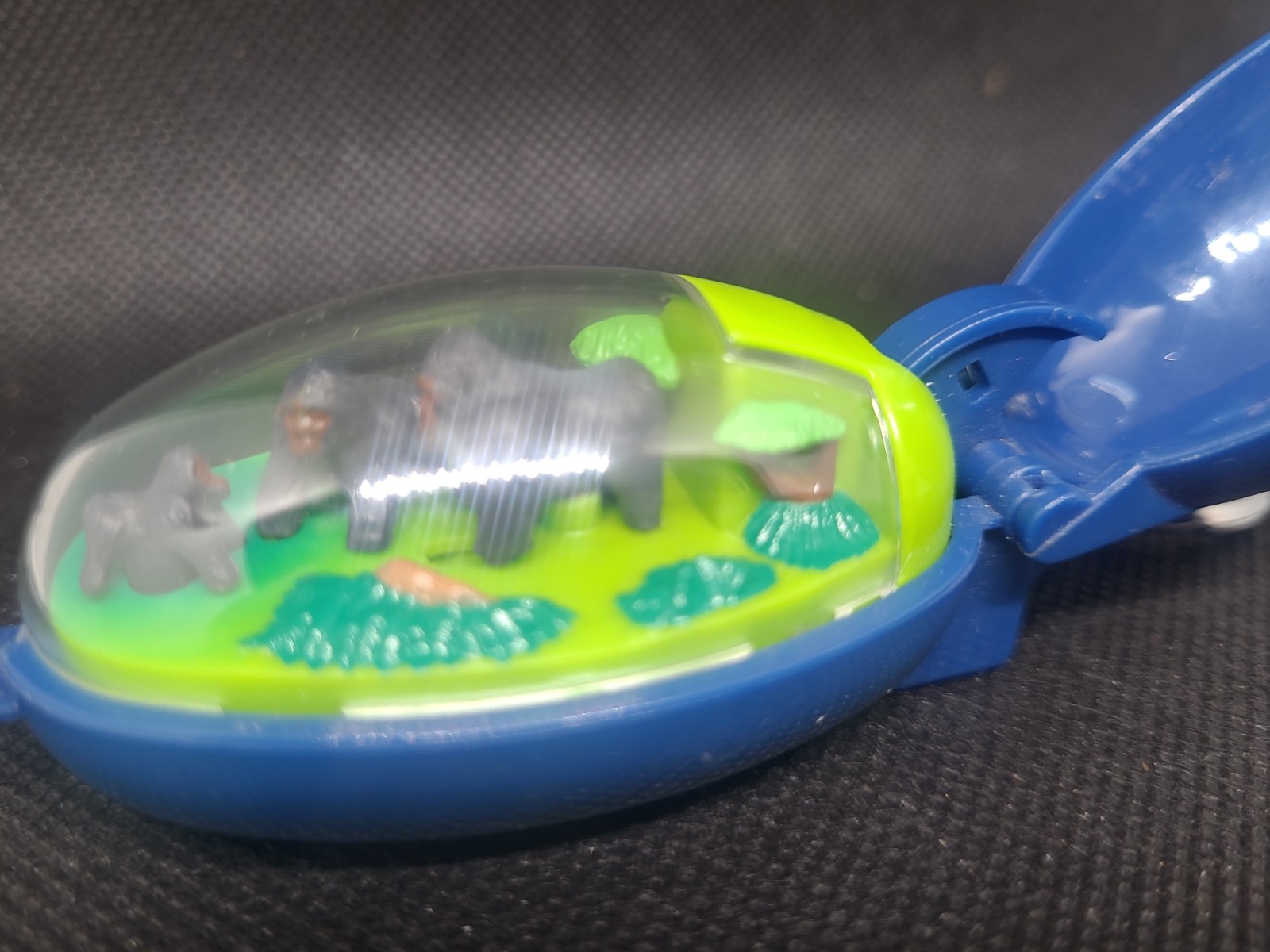 Vintage 1993 Takara Pocket Critter Gorilla Keychain Retro 90s Pocket Toy
