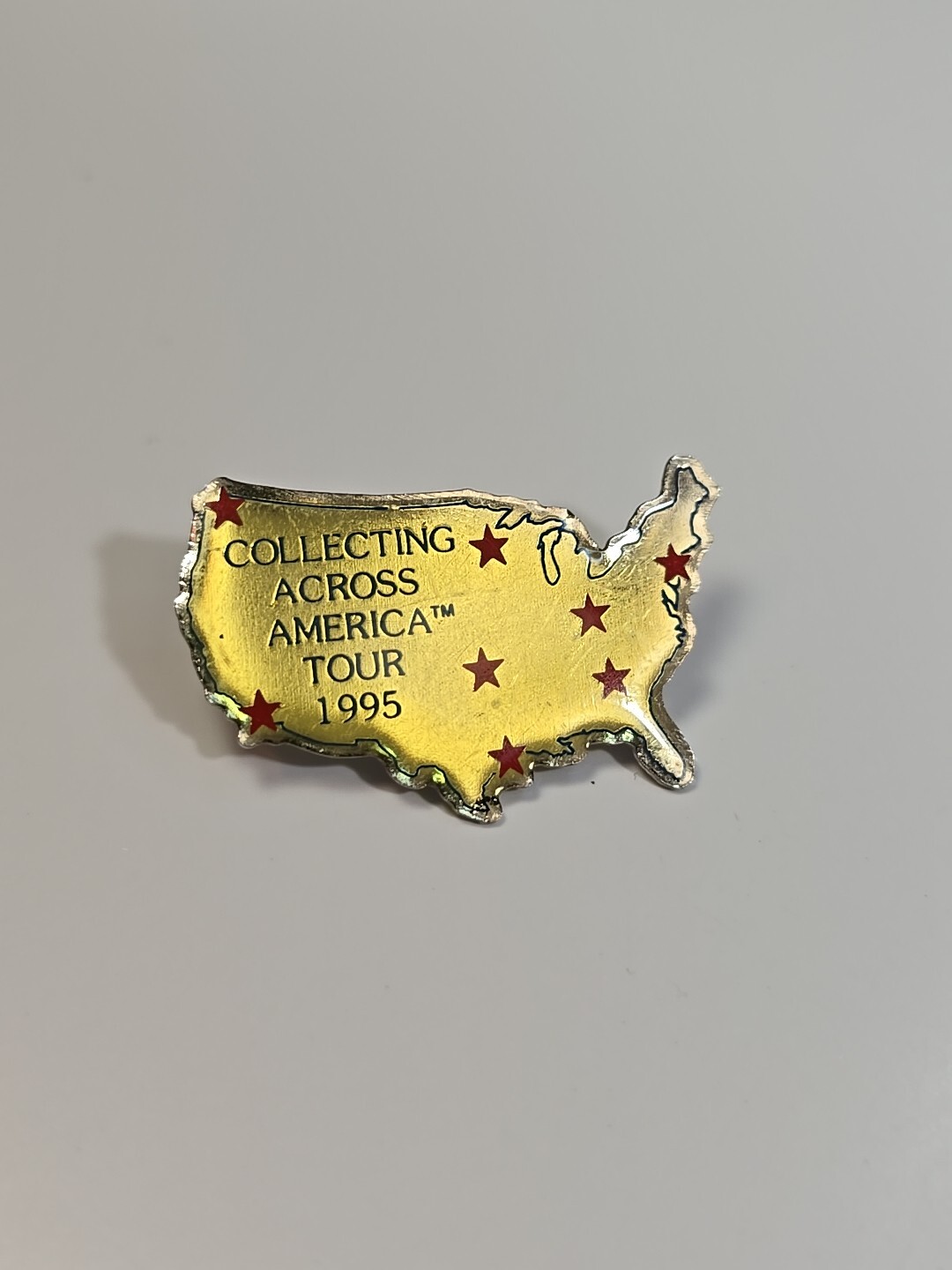 Collecting Across America Tour 1995 Lapel Pin