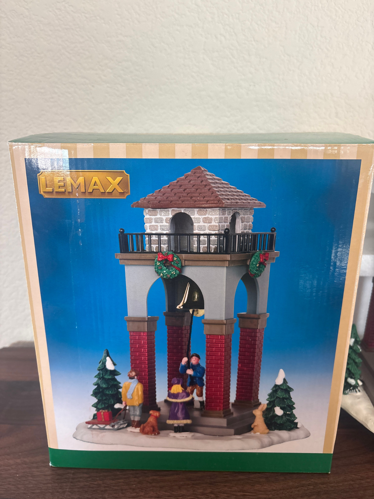2013 Lemax Village Collection Ringing The Christmas Bell Table Accent Figurine