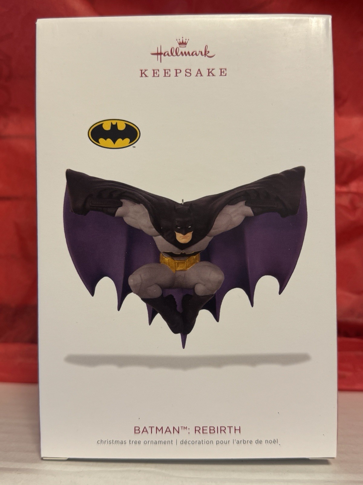 HALLMARK 2018 BATMAN REBIRTH ORNAMENT