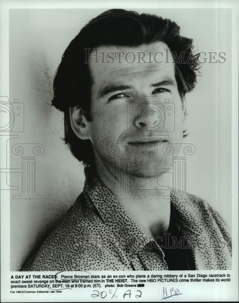 1990 Press Photo Actor Pierce Brosnan stars in crime thriller, \