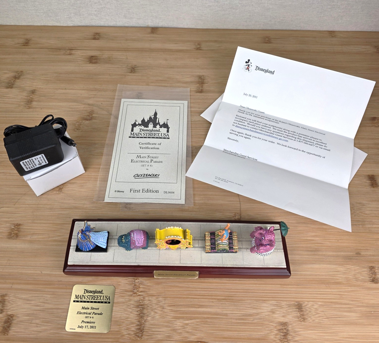 Olszewski Disneyland Main Street Electrical Parade Set 4 DL0604 First Edition