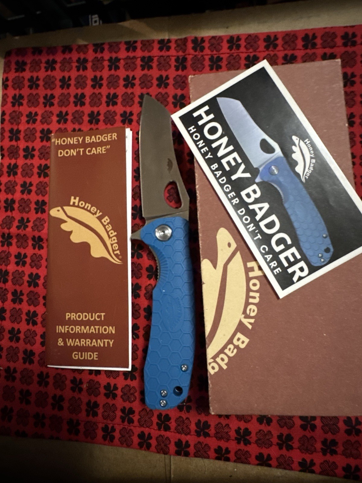Honey Badger HB1041 Wharnclever L/R Medium Blue
