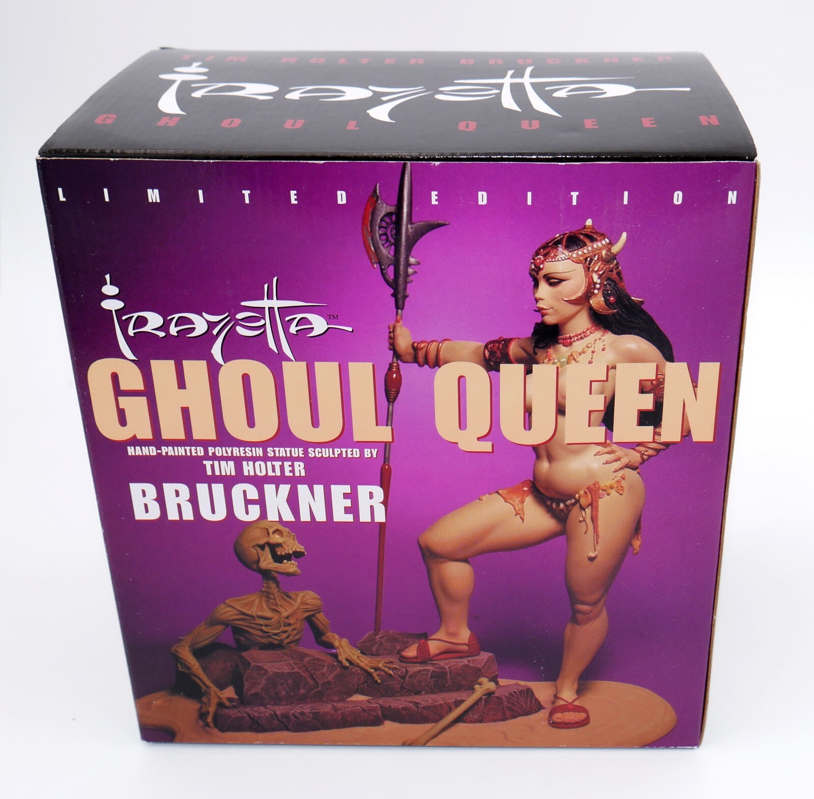 Frazetta Ghoul Queen Hand Painted Polyresin 8