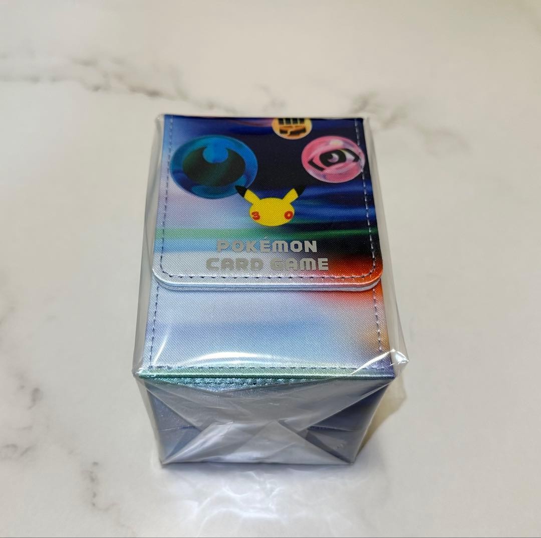 FUTURISTIC BOX Pokemon 30th Anniversary Deck Case Store Display Art