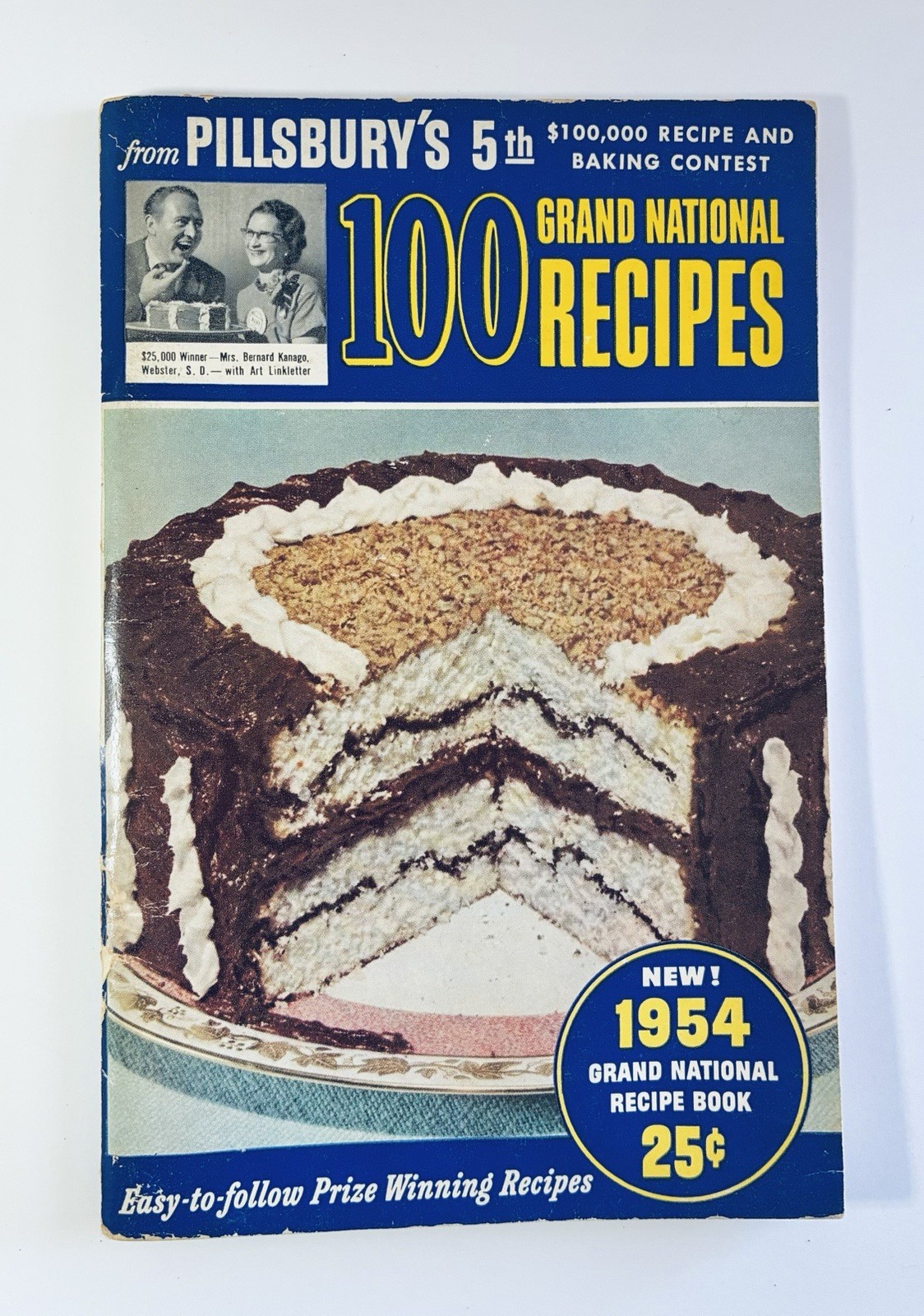 Pillsbury's 5th Recipe & Baking Contest 100 Grand National Recipes - 1954