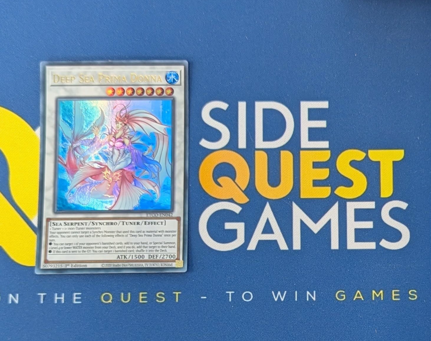 ETCO-EN042 Deep Sea Prima Donna Ultra Rare 1st Edition YuGiOh Card