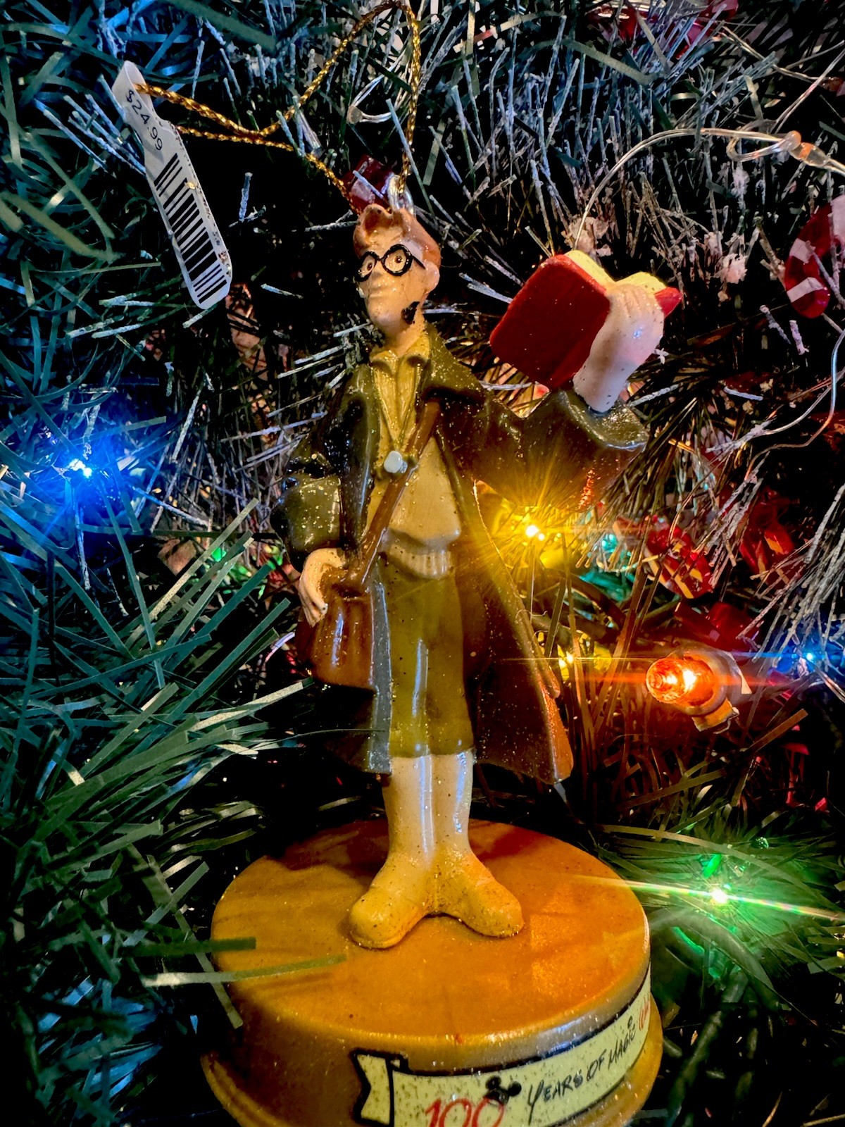 Vintage Milo James Atlantis 2001 Disney Christmas Ornament (100 Years Magic)