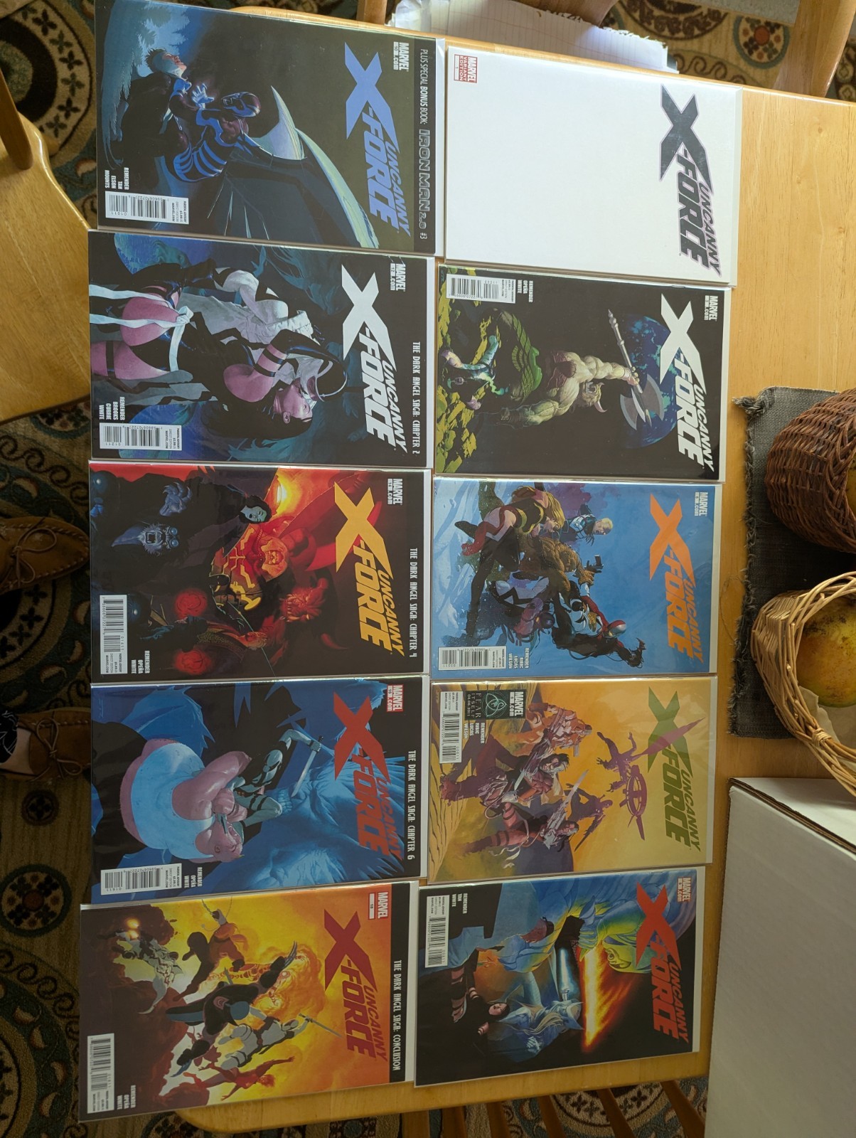 Uncanny X-Force 1 - 35 plus 5.1, 19.1 -  complete Marvel Series