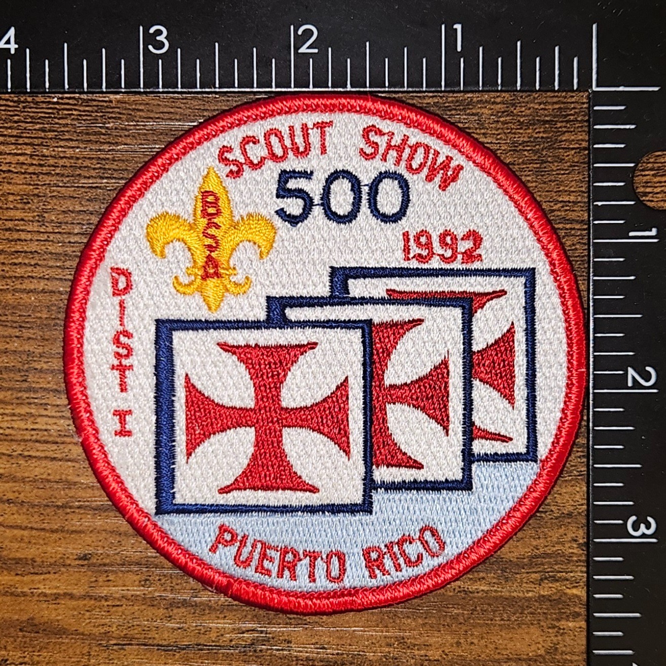 District 1 Puerto Rico Council Scout Show 1992 BSA Patch