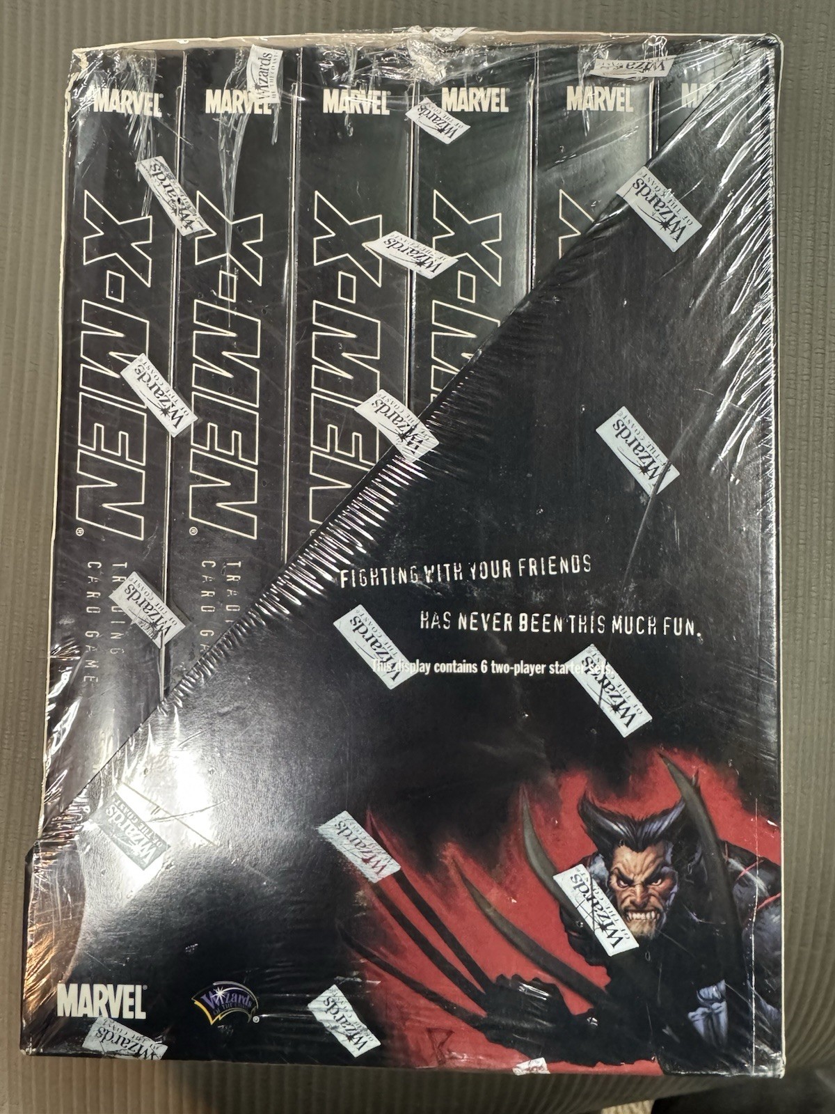 Marvel X-Men Trading Card Game (Box of 6 Starter Sets) 2000 Wizards Coast sealed