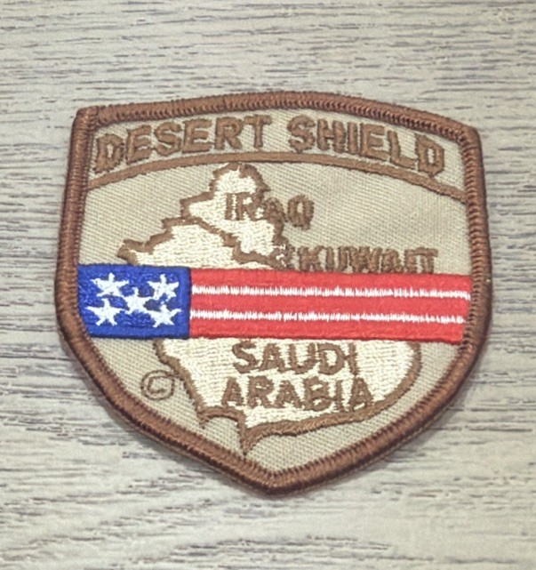 Desert Sheild militaria Iraq & Saudi Arabia Patch