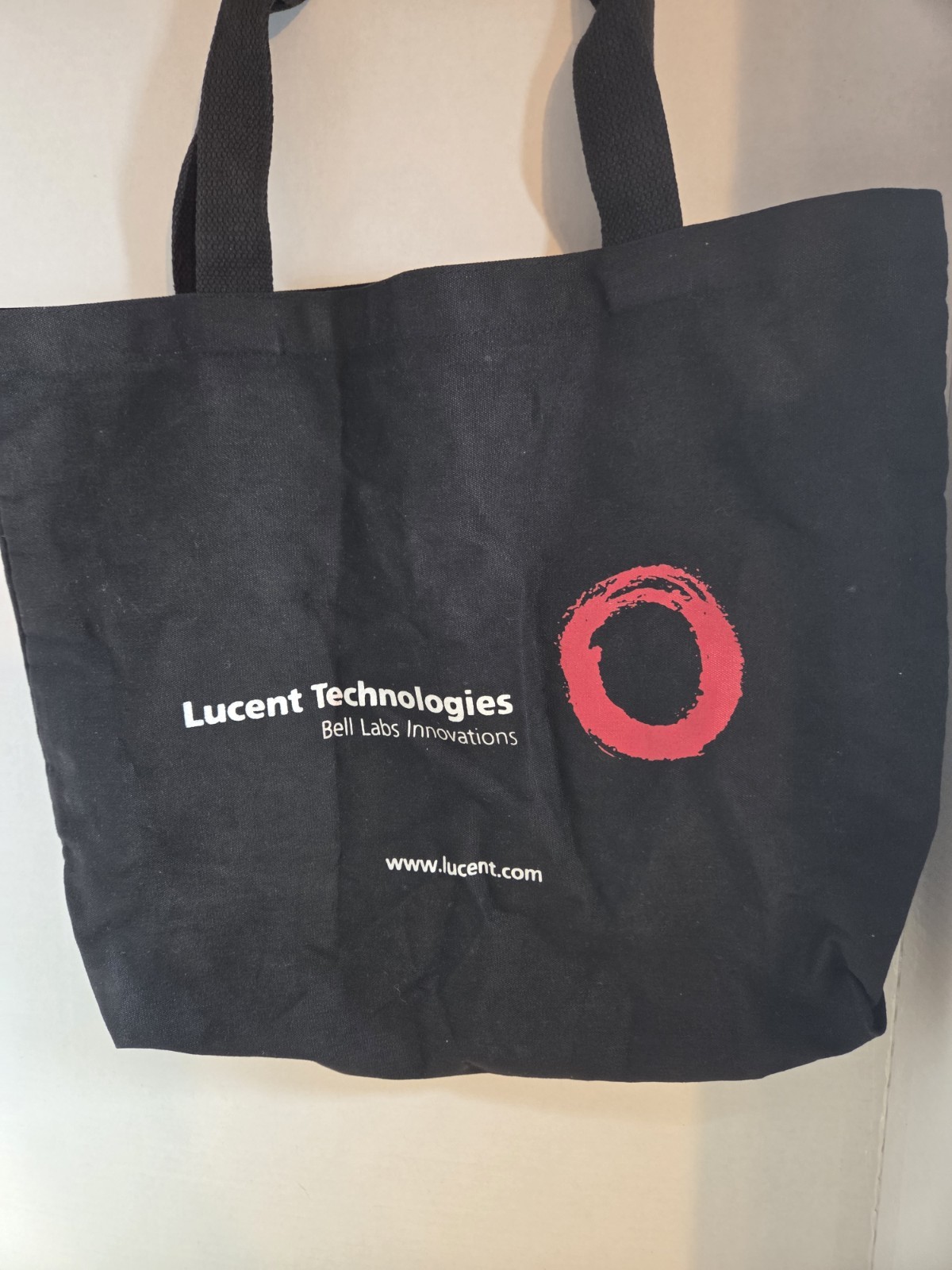 WOW Original Vintage Lucent Technologies Logo BrandedHeavy Duty Cloth Carry Bag