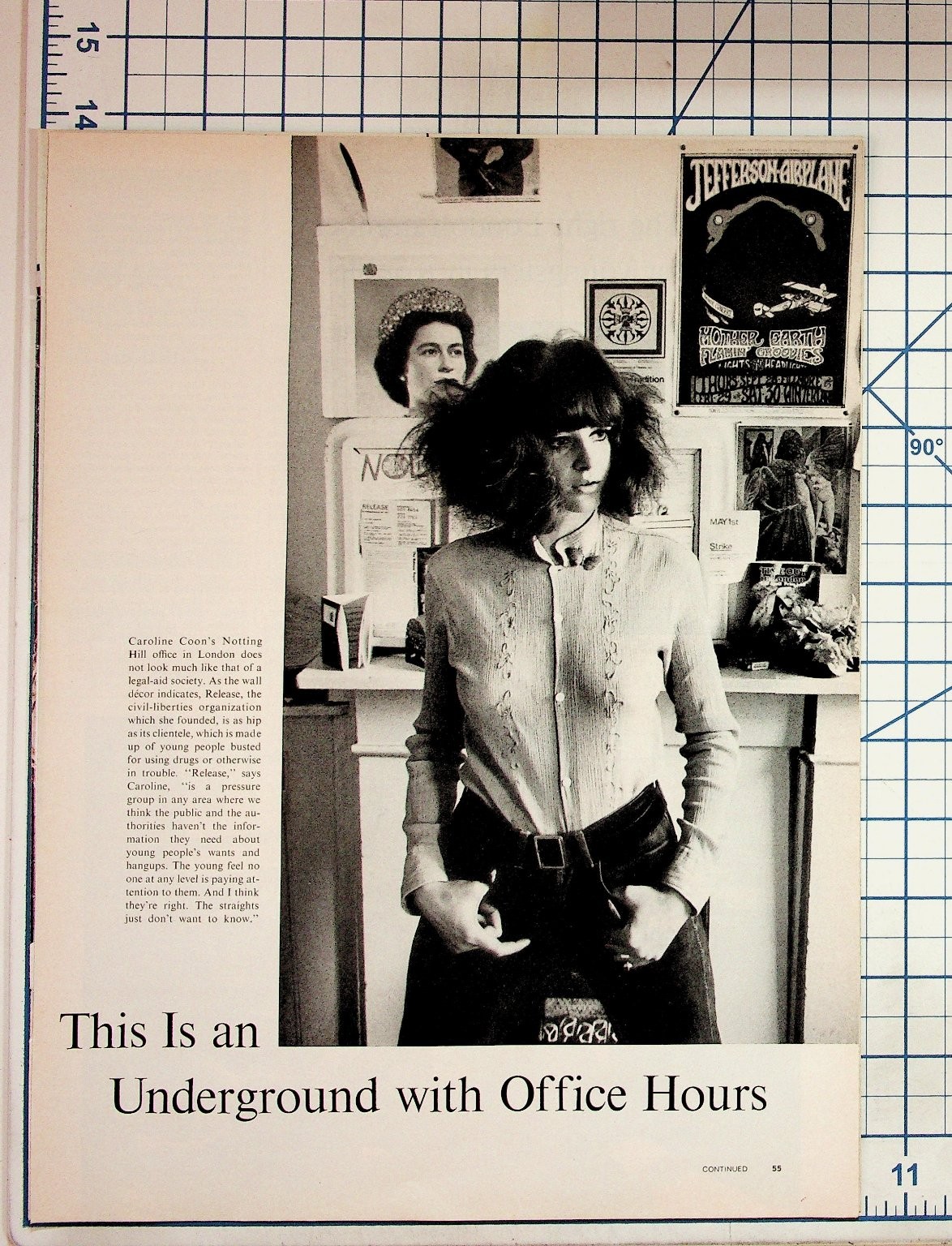 1960s London Underground Counterculture Caroline Coon Jefferson Airplane