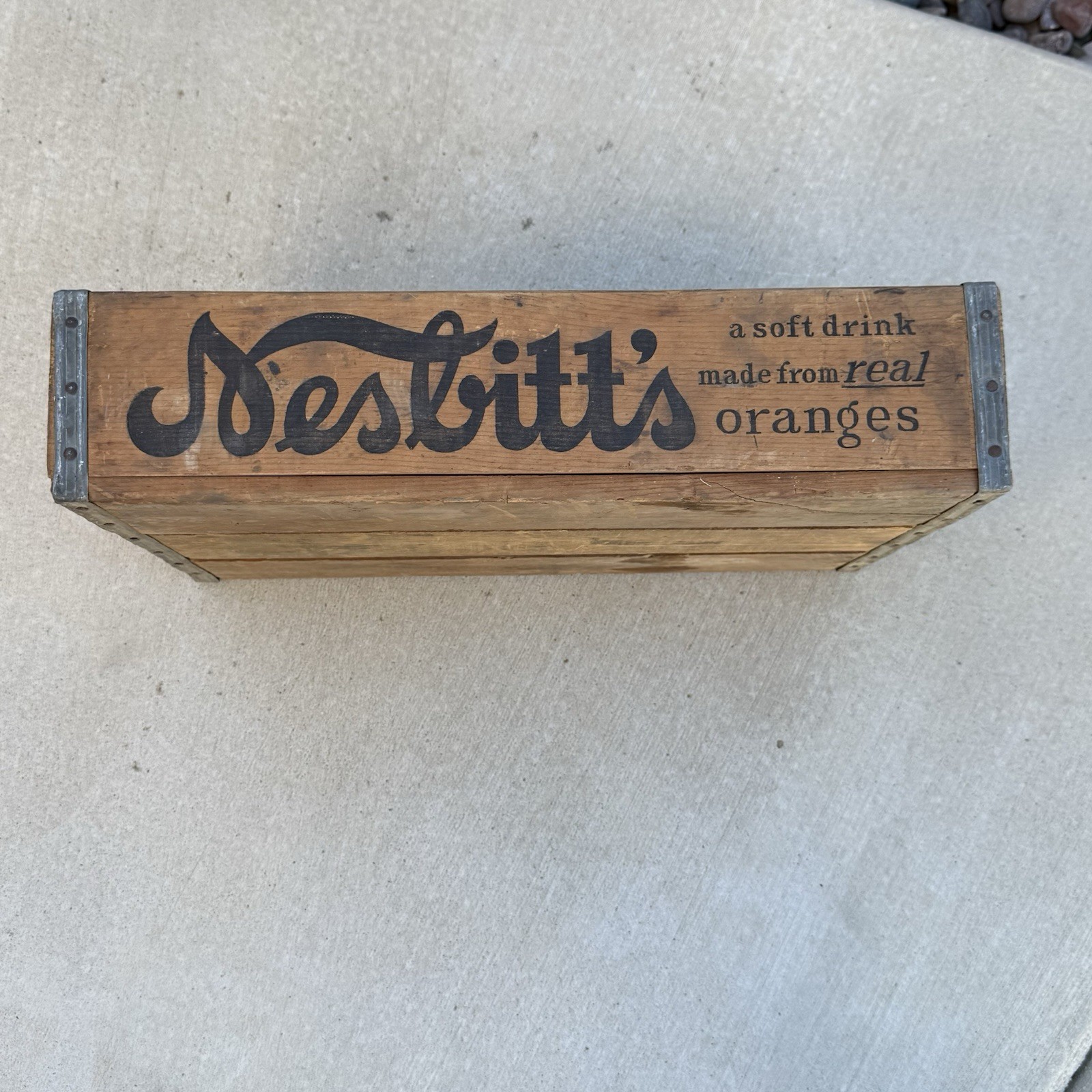 Nesbitt’s Orange Soda Crate w/ Handles San Bernardino, CA