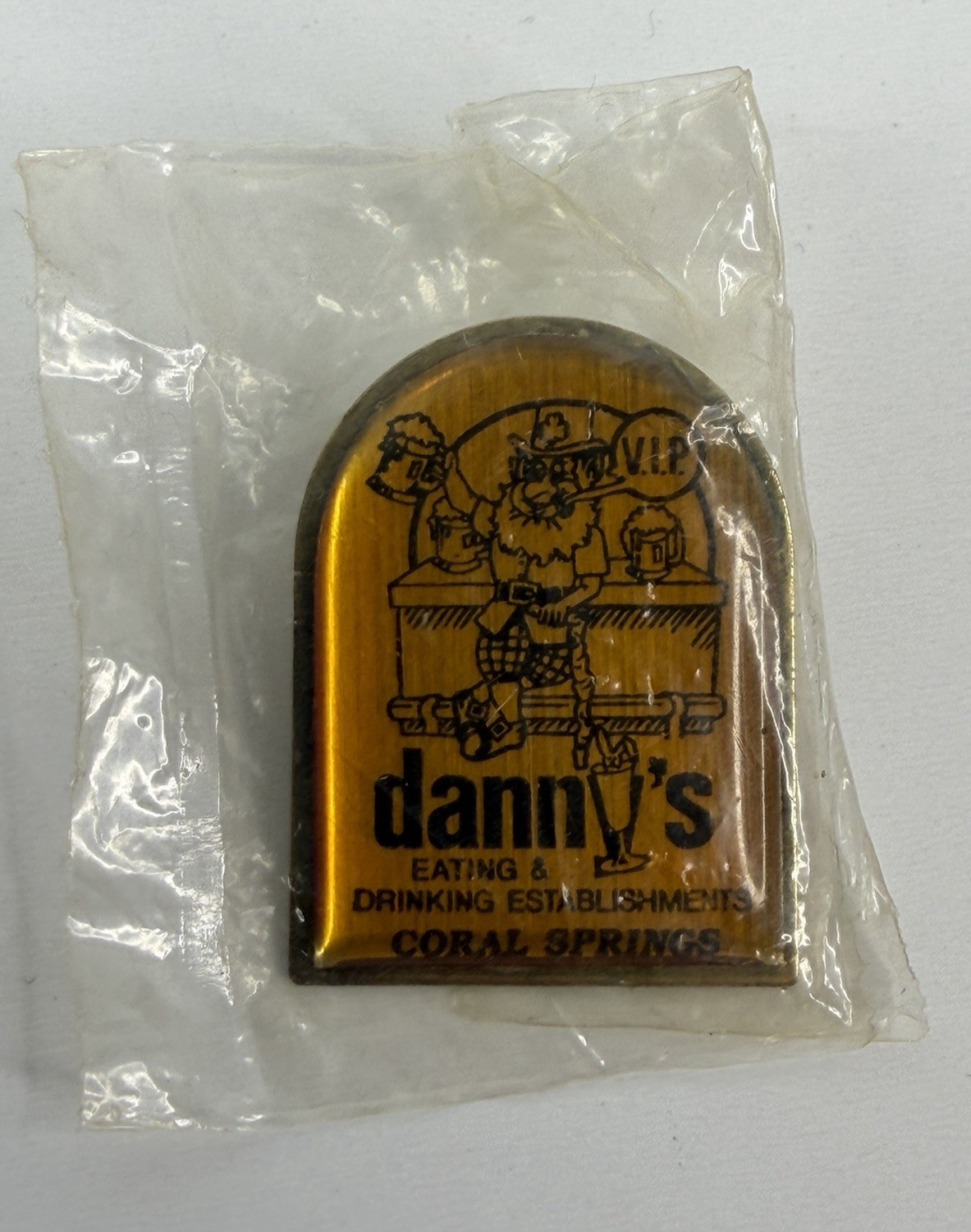 Vintage Danny’s Eating & Drinking Establishment Coral Springs Florida Pin