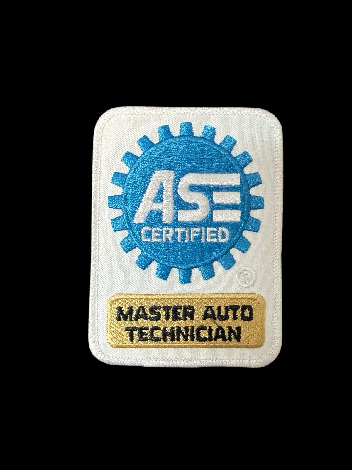 NEW ASE Certified Gold Master Auto Technician Patch 4