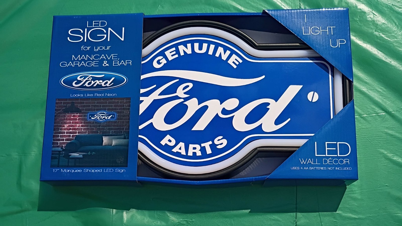 Ford Genuine Parts LED Light Up Sign 17 inches